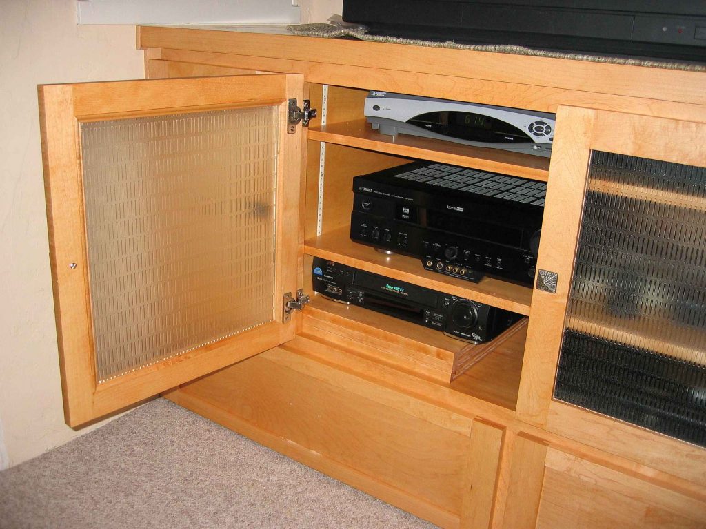Maple Built-In Entertainment Center
