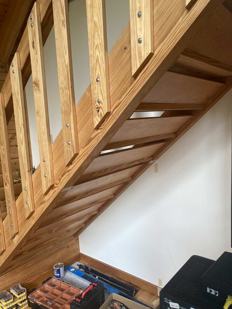 RETROFIT VENTILATION RISERS (underside)